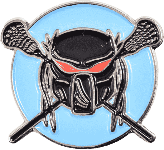 2018 Predators Lacrosse Soft Enamel Trading Pin