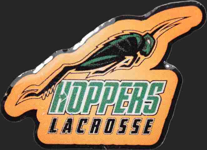 Custom Hoppers Lacrosse offset print Trading Pin